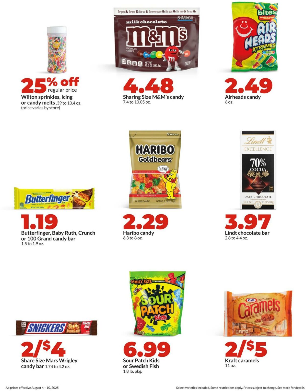 Weekly ad Hy-Vee 08/04/2025 - 08/10/2025