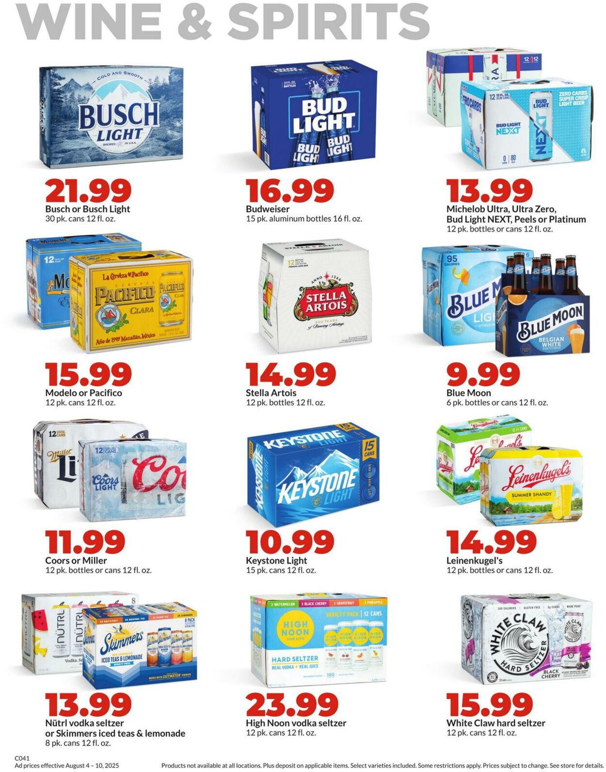 Weekly ad Hy-Vee 08/04/2025 - 08/10/2025