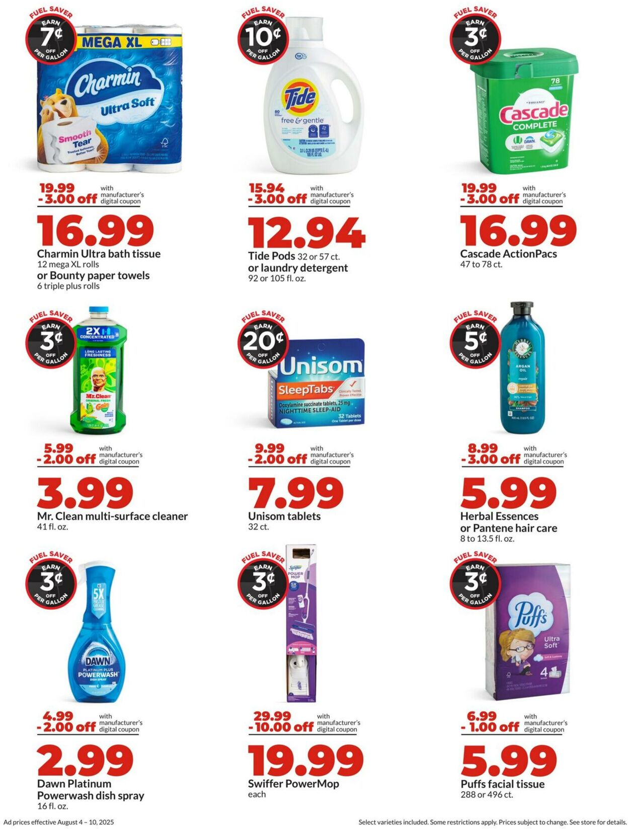 Weekly ad Hy-Vee 08/04/2025 - 08/10/2025