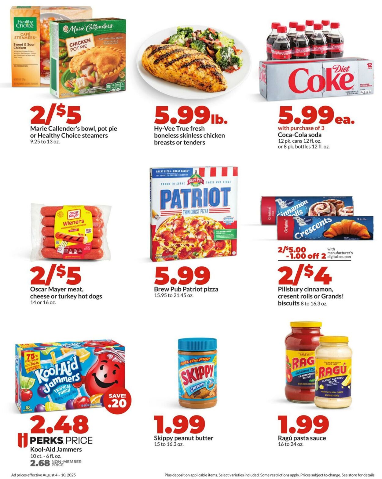 Weekly ad Hy-Vee 08/04/2025 - 08/10/2025