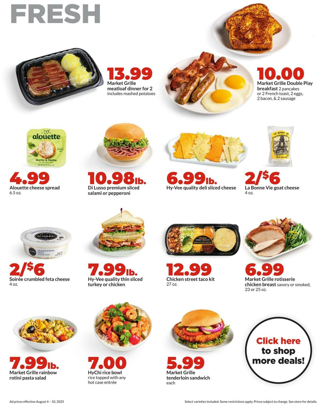 Weekly ad Hy-Vee 08/04/2025 - 08/10/2025