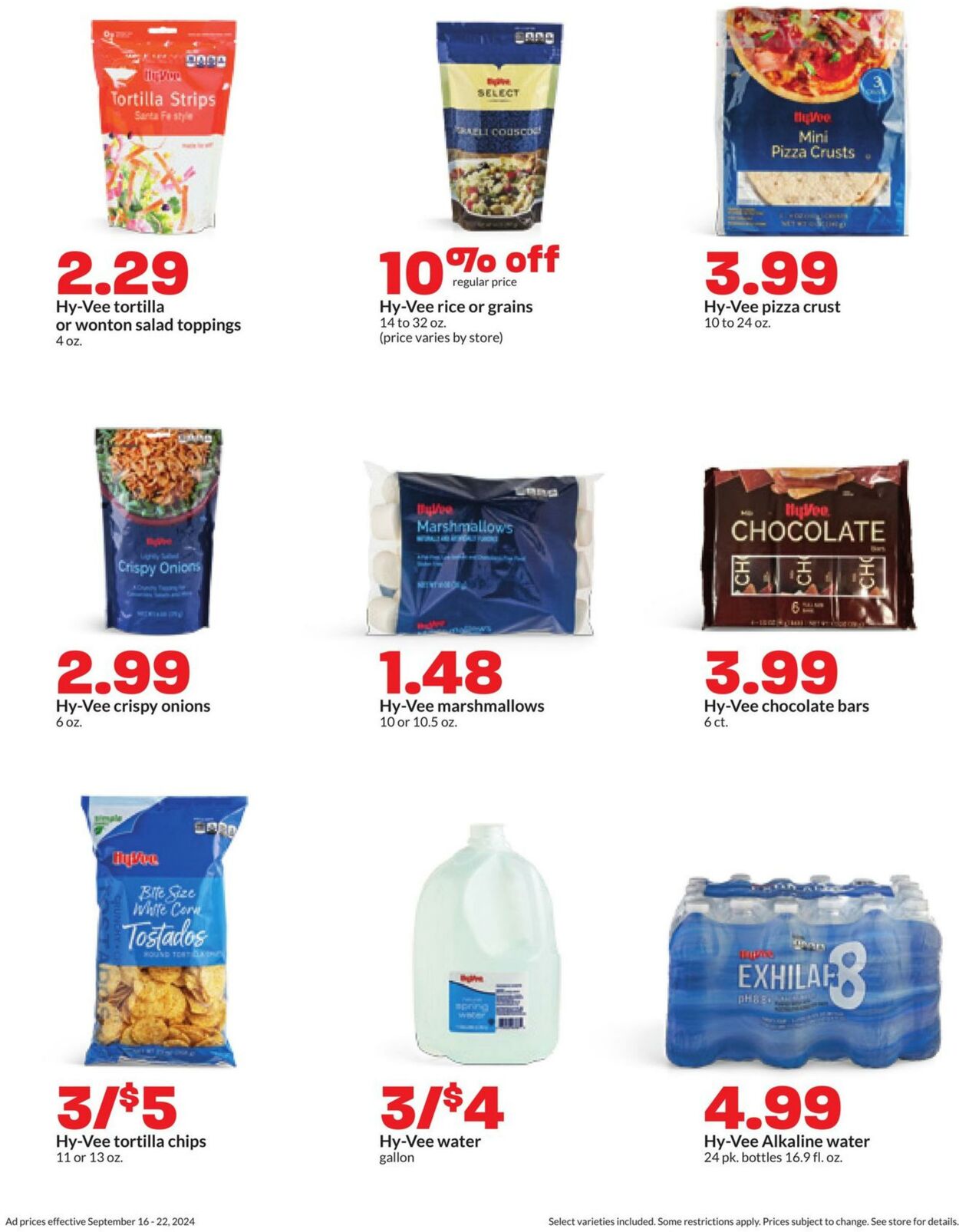 Weekly ad Hy-Vee 09/16/2024 - 09/22/2024