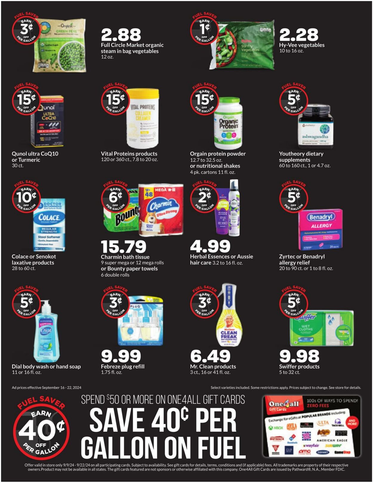 Weekly ad Hy-Vee 09/16/2024 - 09/22/2024