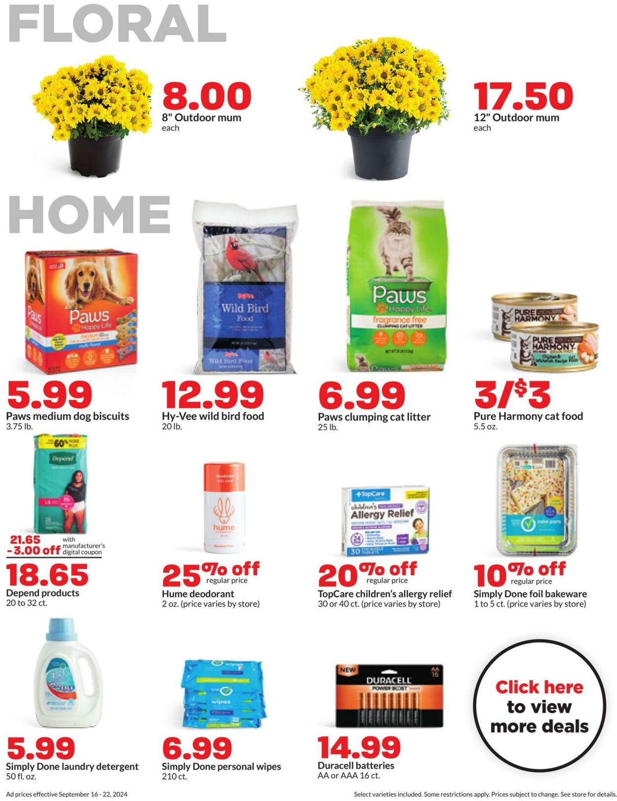 Weekly ad Hy-Vee 09/16/2024 - 09/22/2024