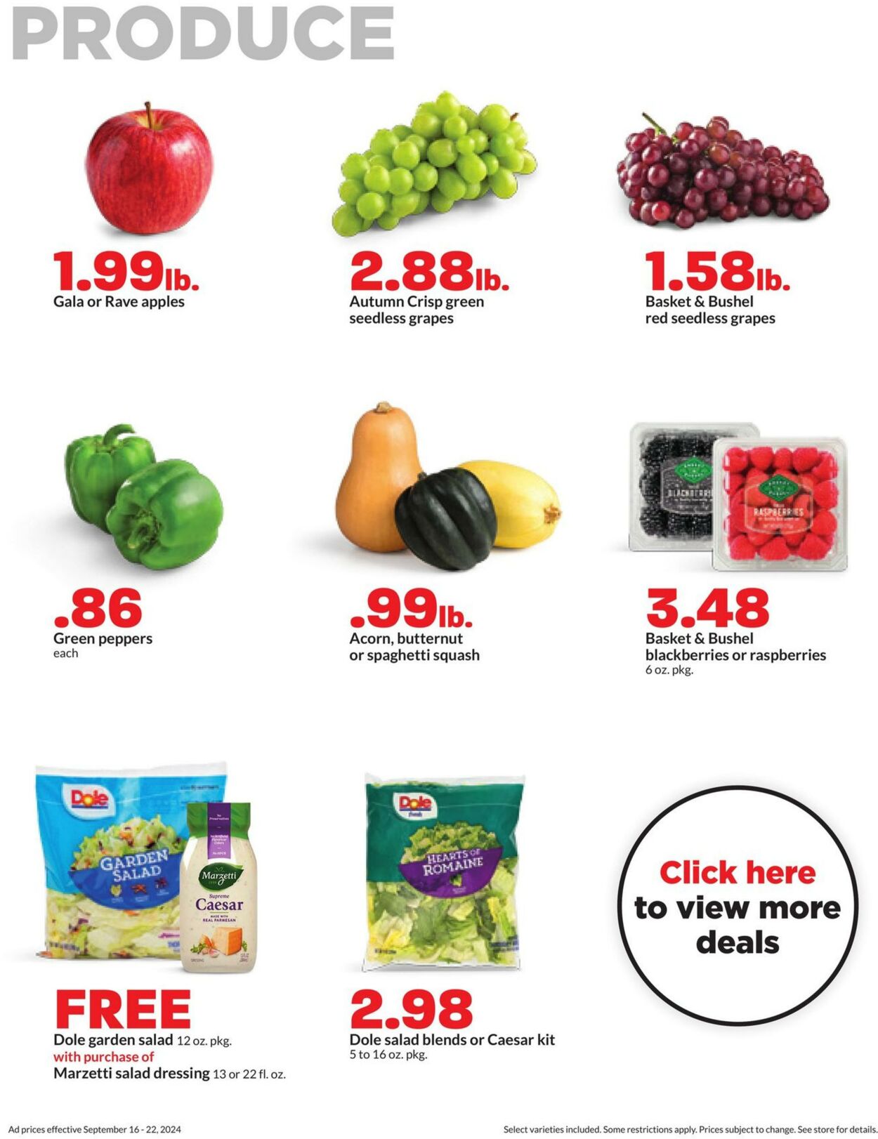 Weekly ad Hy-Vee 09/16/2024 - 09/22/2024