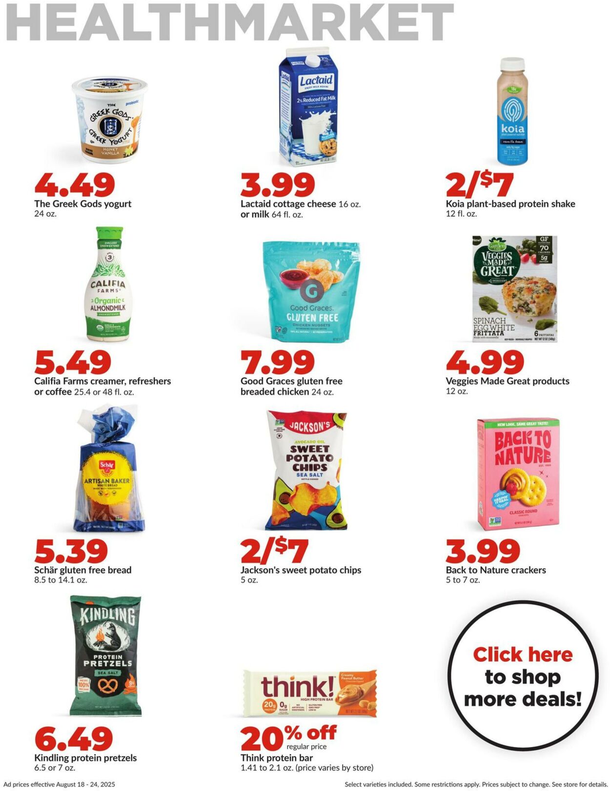 Weekly ad Hy-Vee 08/18/2025 - 08/24/2025