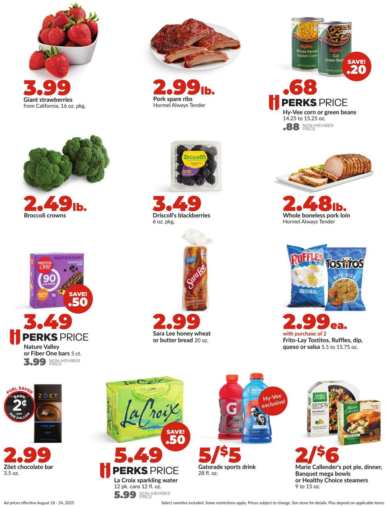 Weekly ad Hy-Vee 08/18/2025 - 08/24/2025