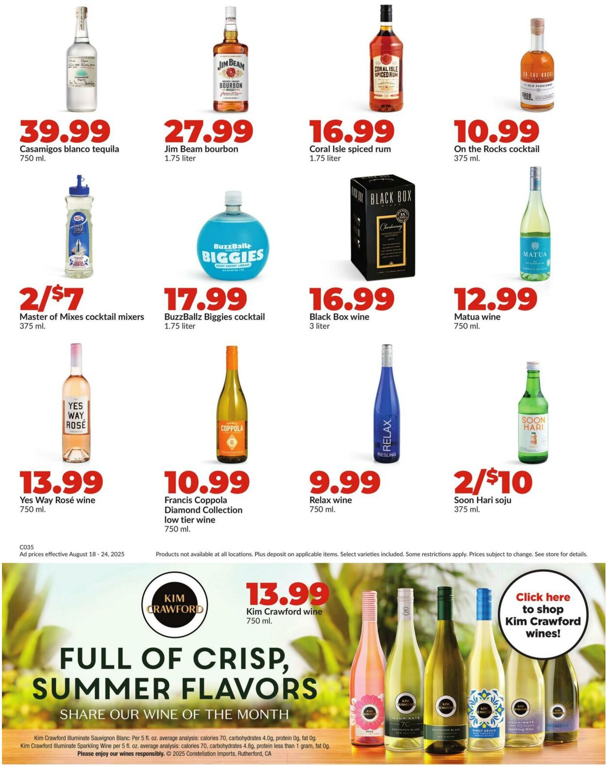 Weekly ad Hy-Vee 08/18/2025 - 08/24/2025