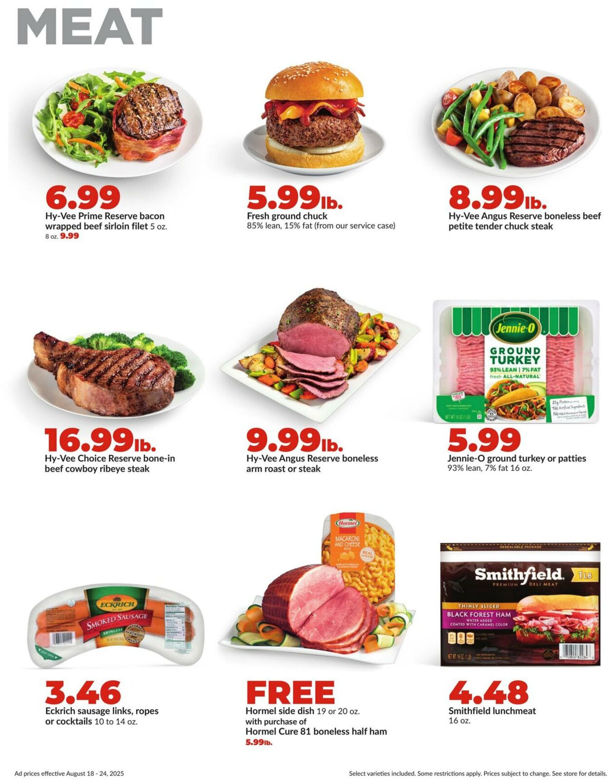 Weekly ad Hy-Vee 08/18/2025 - 08/24/2025