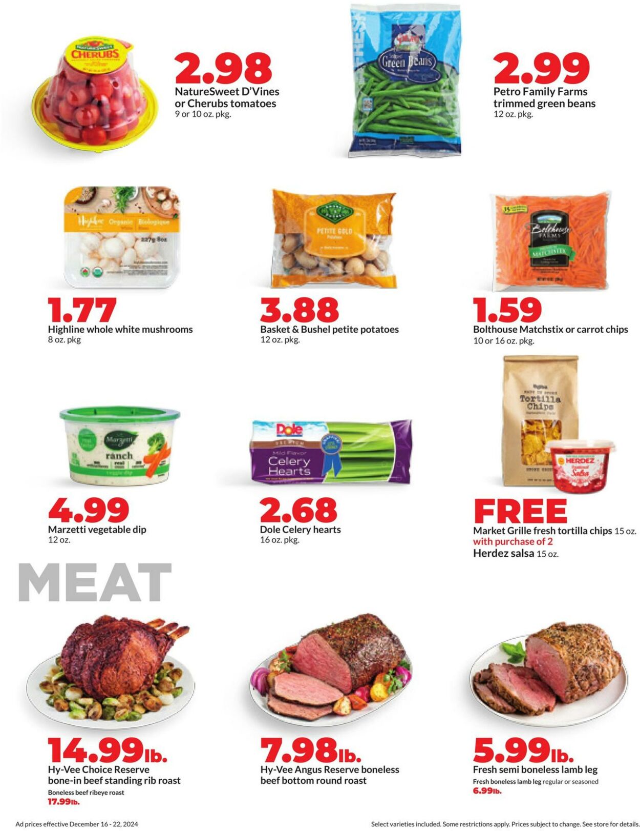 Weekly ad Hy-Vee 12/16/2024 - 12/22/2024