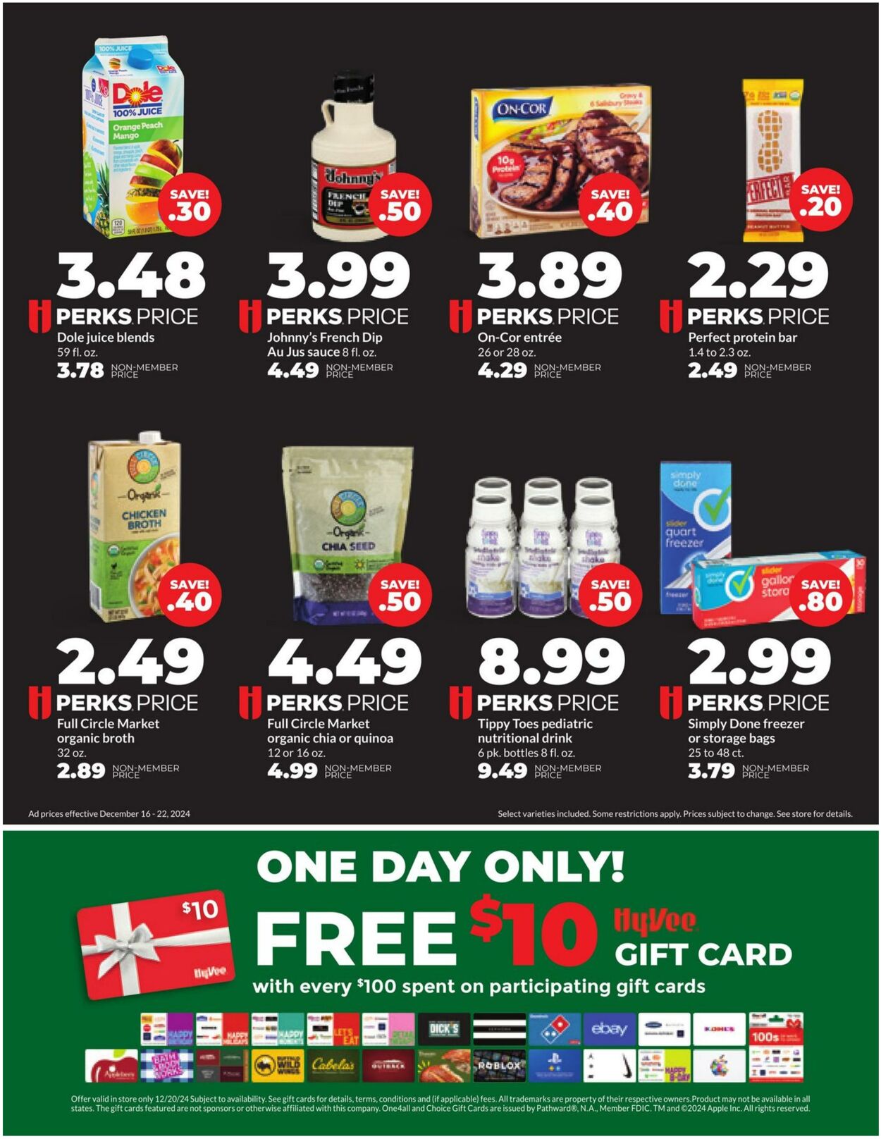 Weekly ad Hy-Vee 12/16/2024 - 12/22/2024