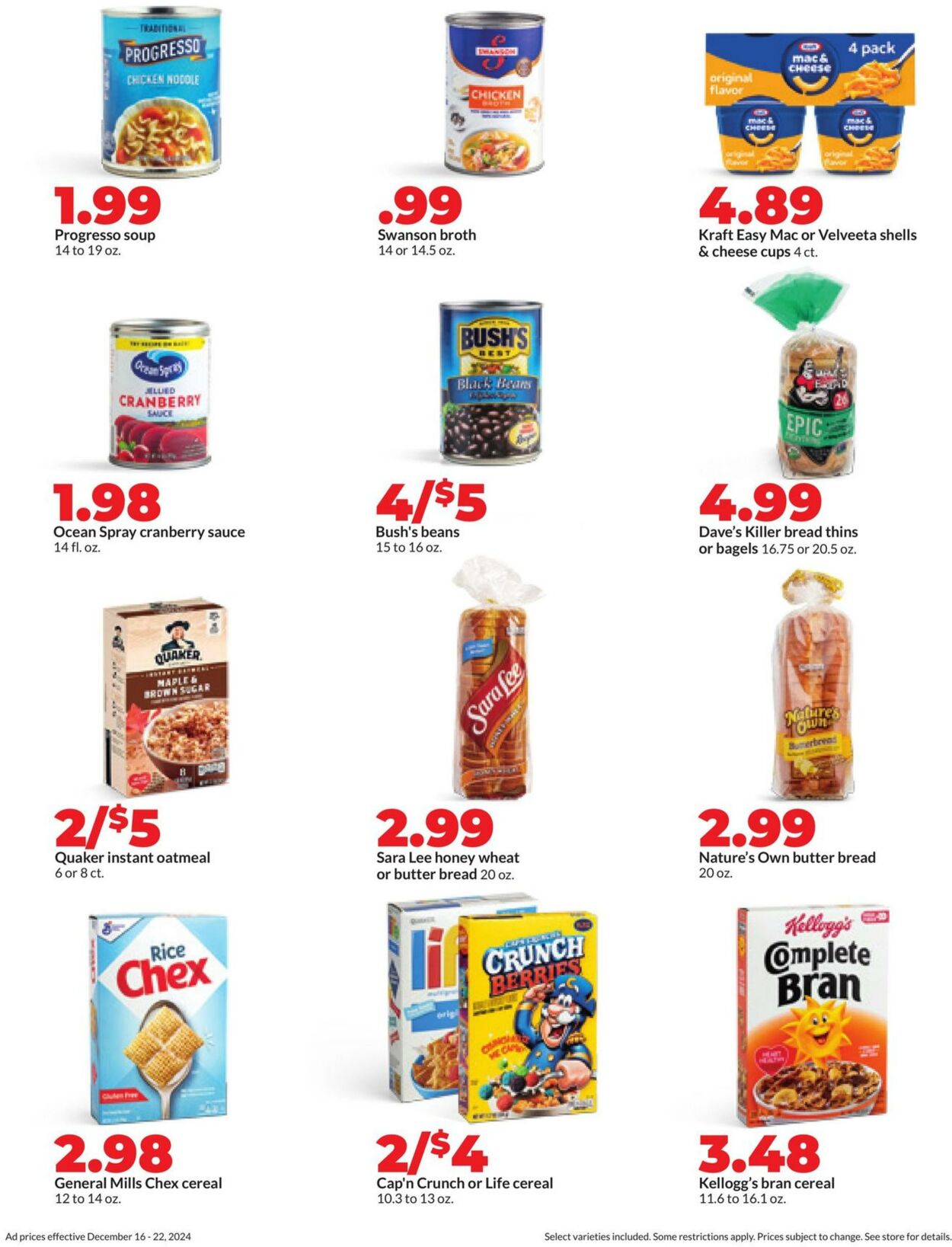 Weekly ad Hy-Vee 12/16/2024 - 12/22/2024