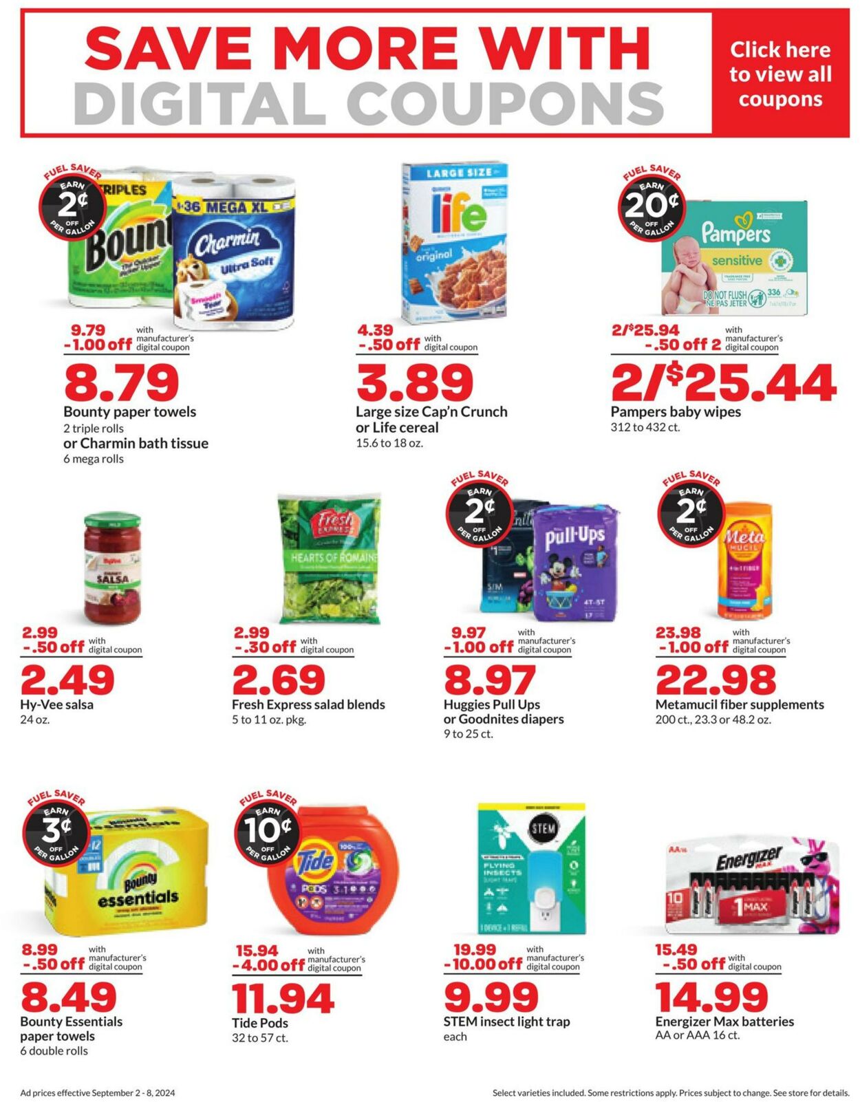 Weekly ad Hy-Vee 09/02/2024 - 09/08/2024