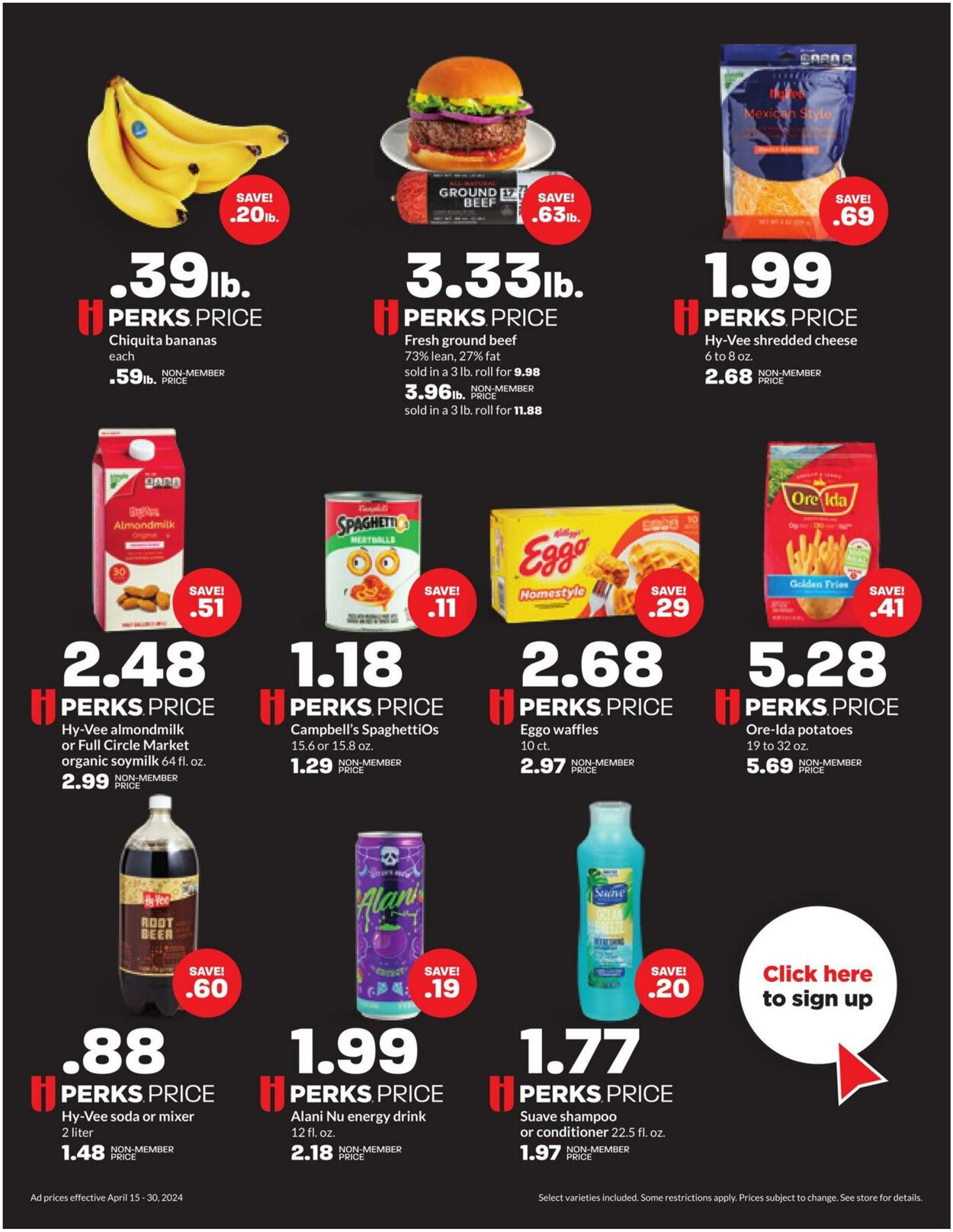 Weekly ad Hy-Vee 04/15/2024 - 04/30/2024