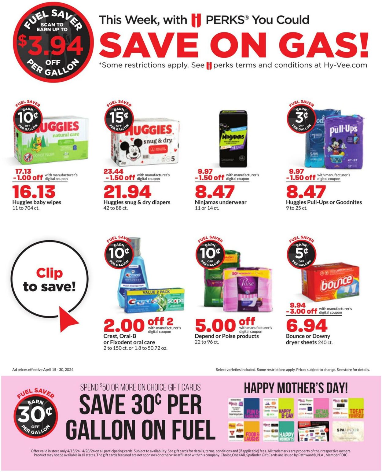 Weekly ad Hy-Vee 04/15/2024 - 04/30/2024