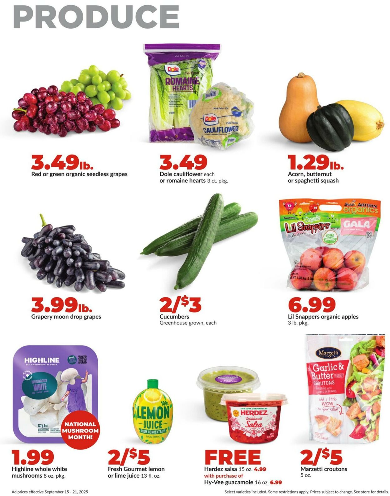 Weekly ad Hy-Vee 09/15/2025 - 09/21/2025
