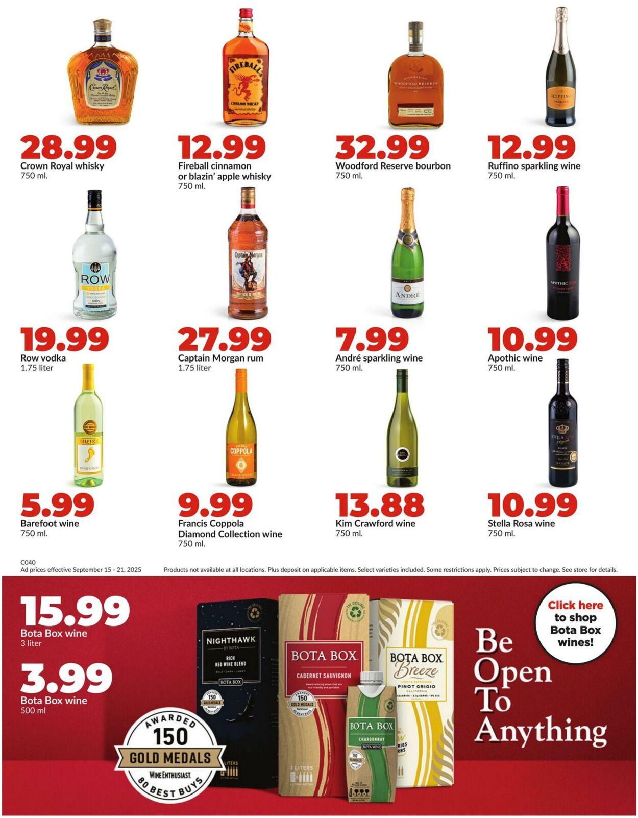 Weekly ad Hy-Vee 09/15/2025 - 09/21/2025
