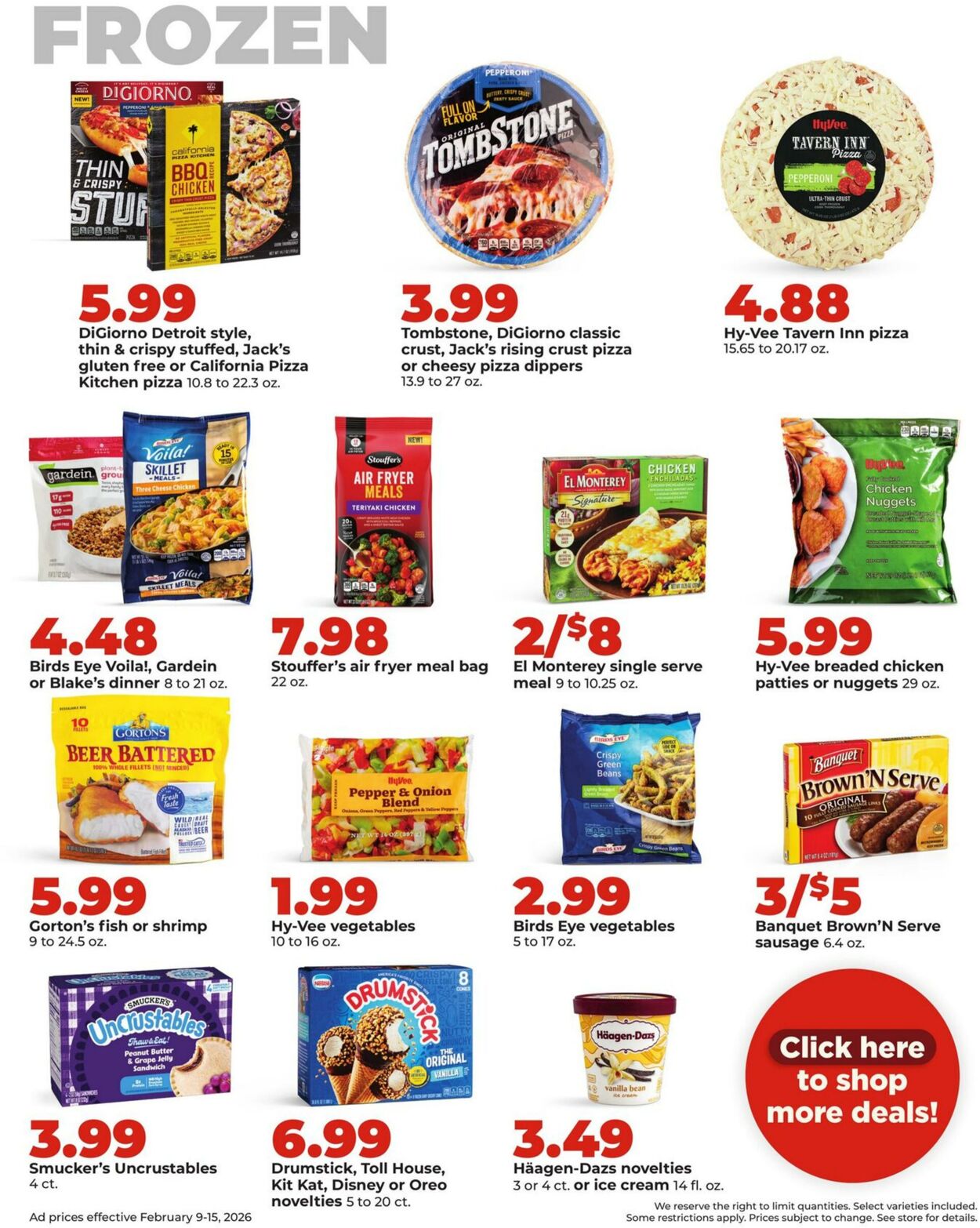 Weekly ad Hy-Vee 02/09/2026 - 02/15/2026