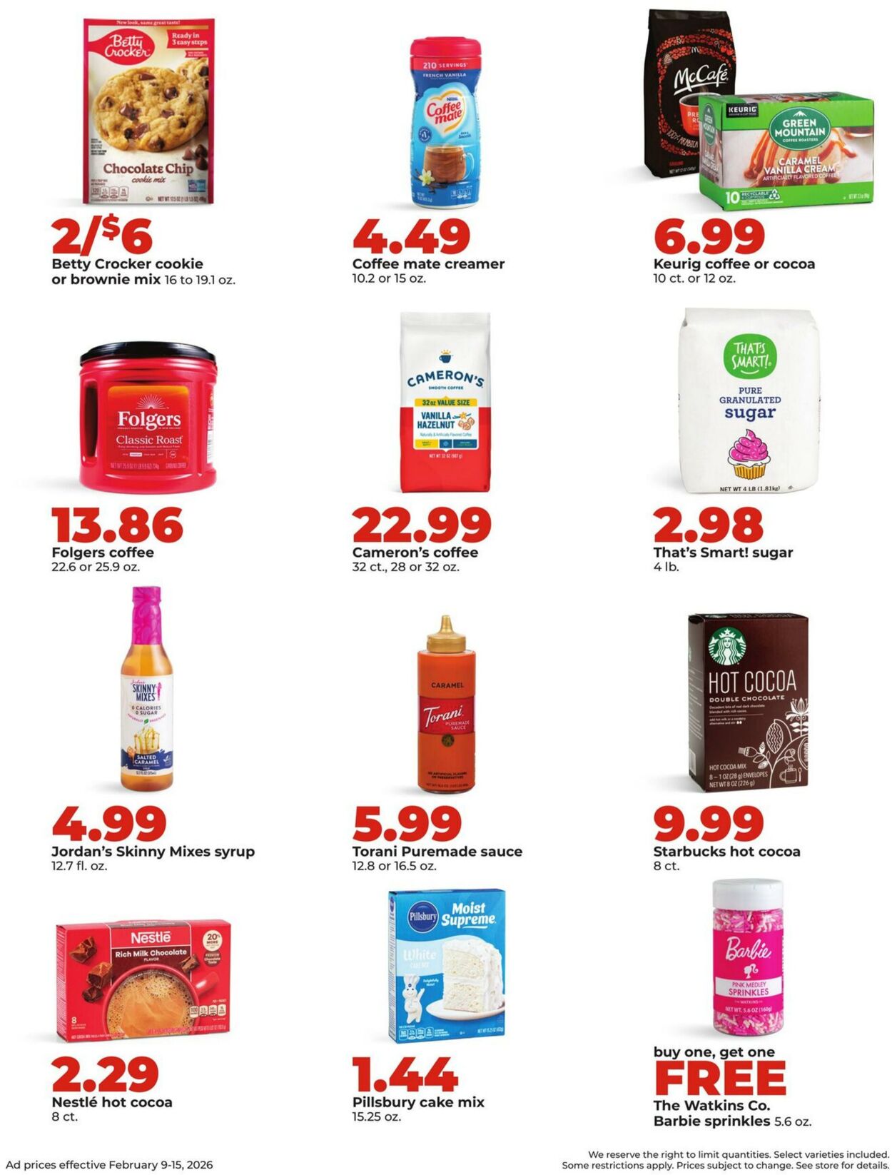 Weekly ad Hy-Vee 02/09/2026 - 02/15/2026