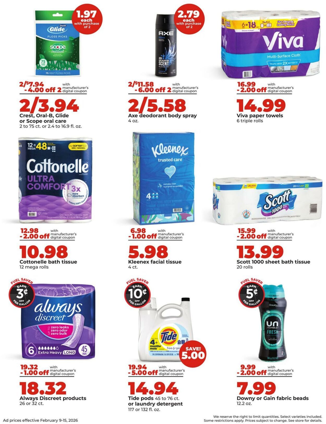 Weekly ad Hy-Vee 02/09/2026 - 02/15/2026