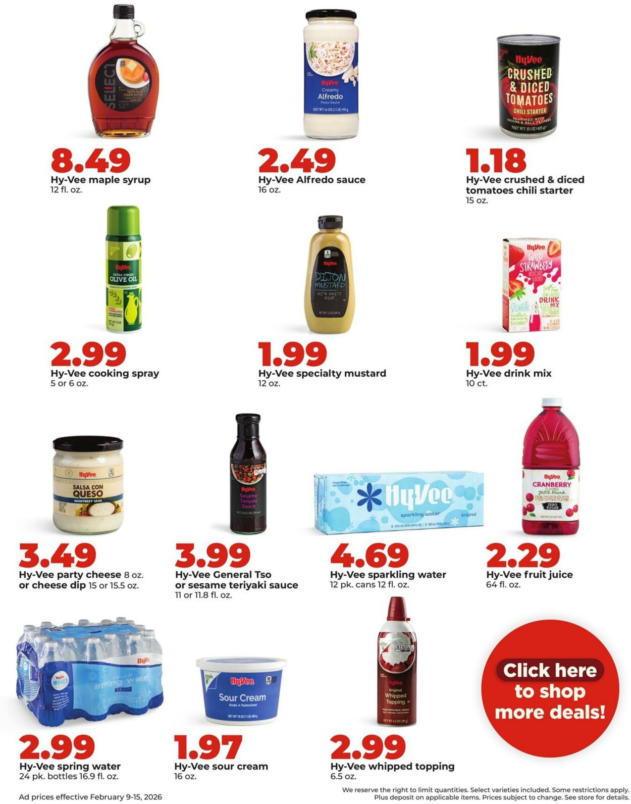 Weekly ad Hy-Vee 02/09/2026 - 02/15/2026