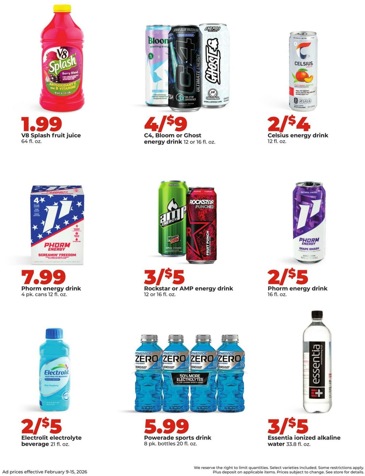 Weekly ad Hy-Vee 02/09/2026 - 02/15/2026