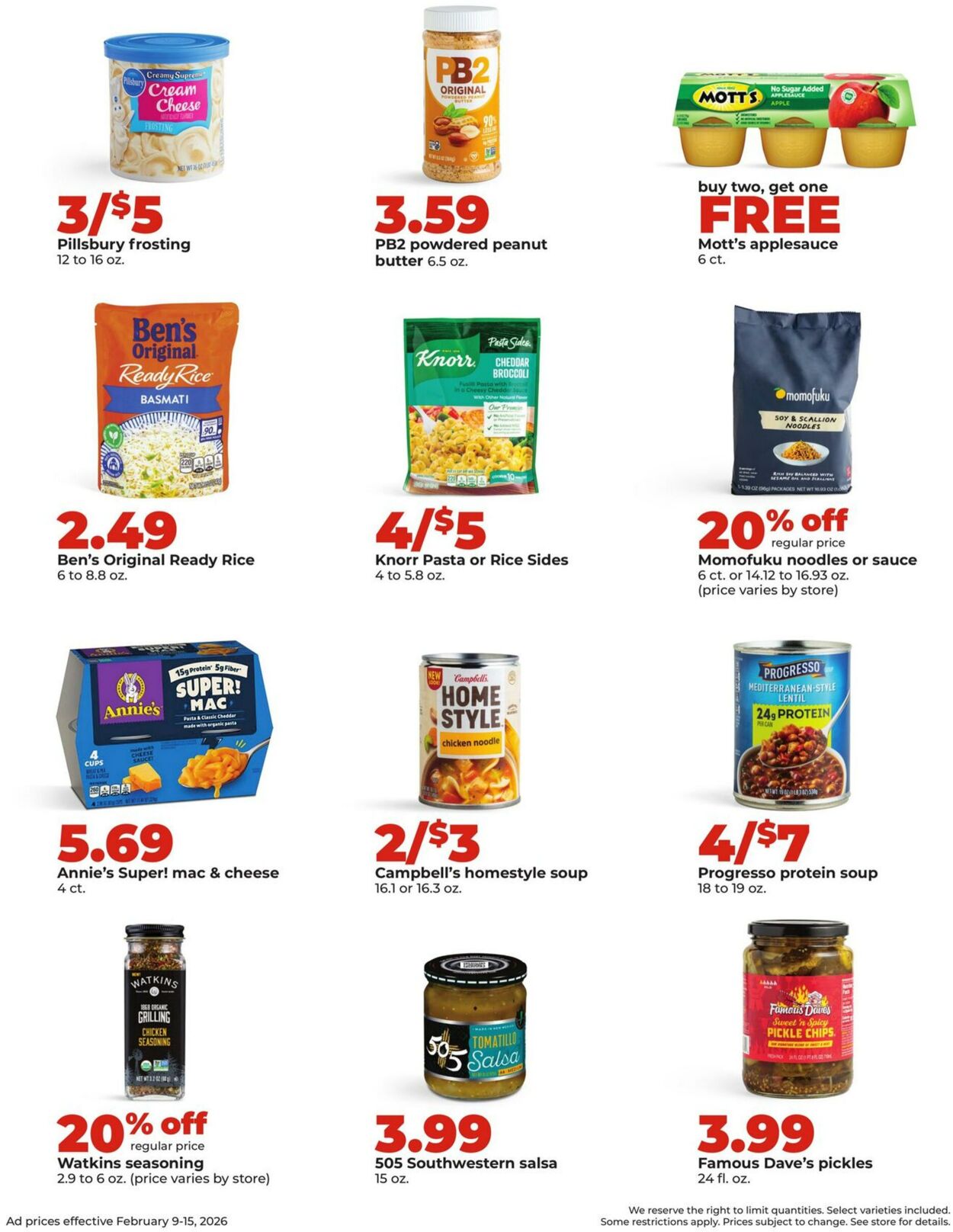 Weekly ad Hy-Vee 02/09/2026 - 02/15/2026