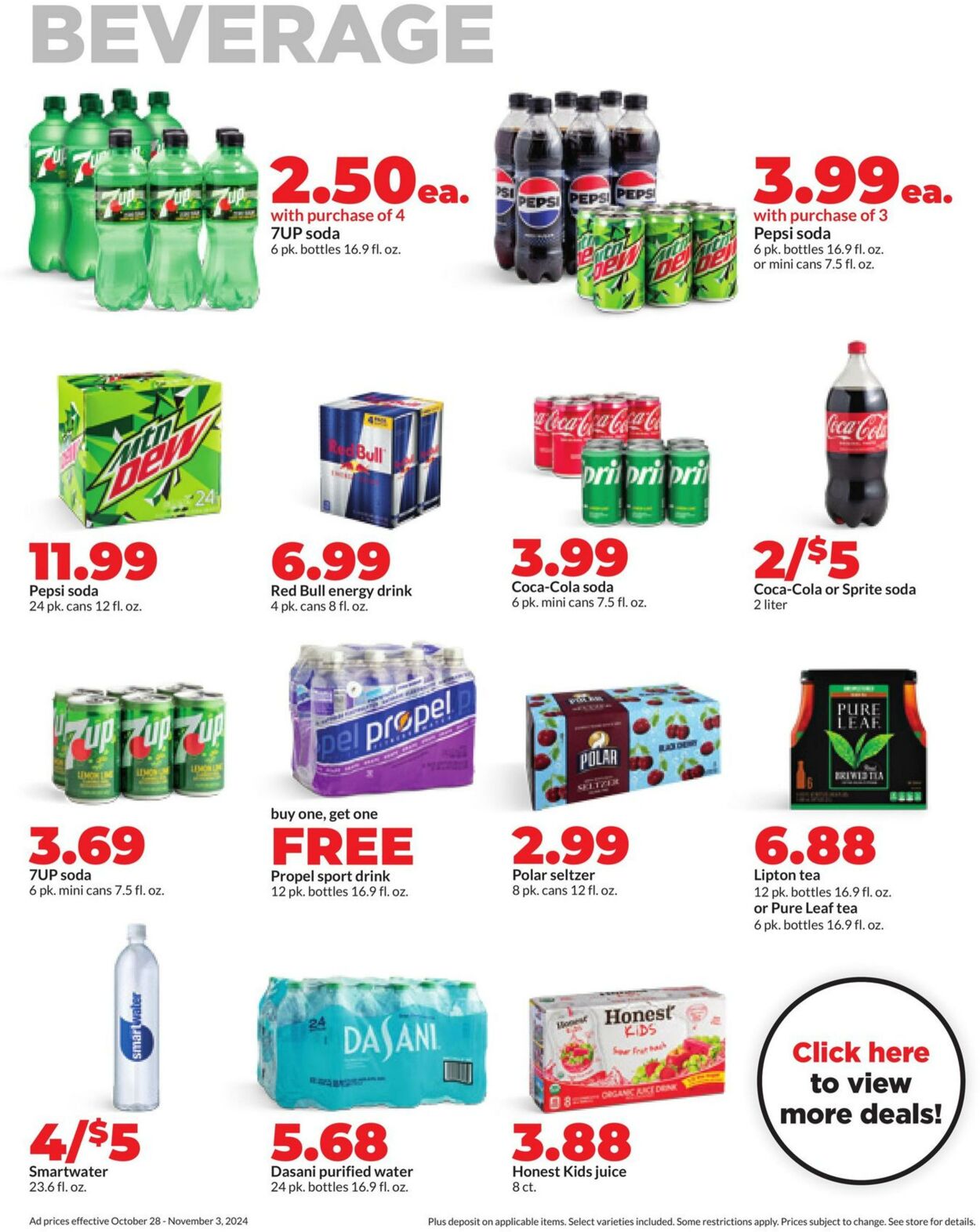 Weekly ad Hy-Vee 10/28/2024 - 11/03/2024