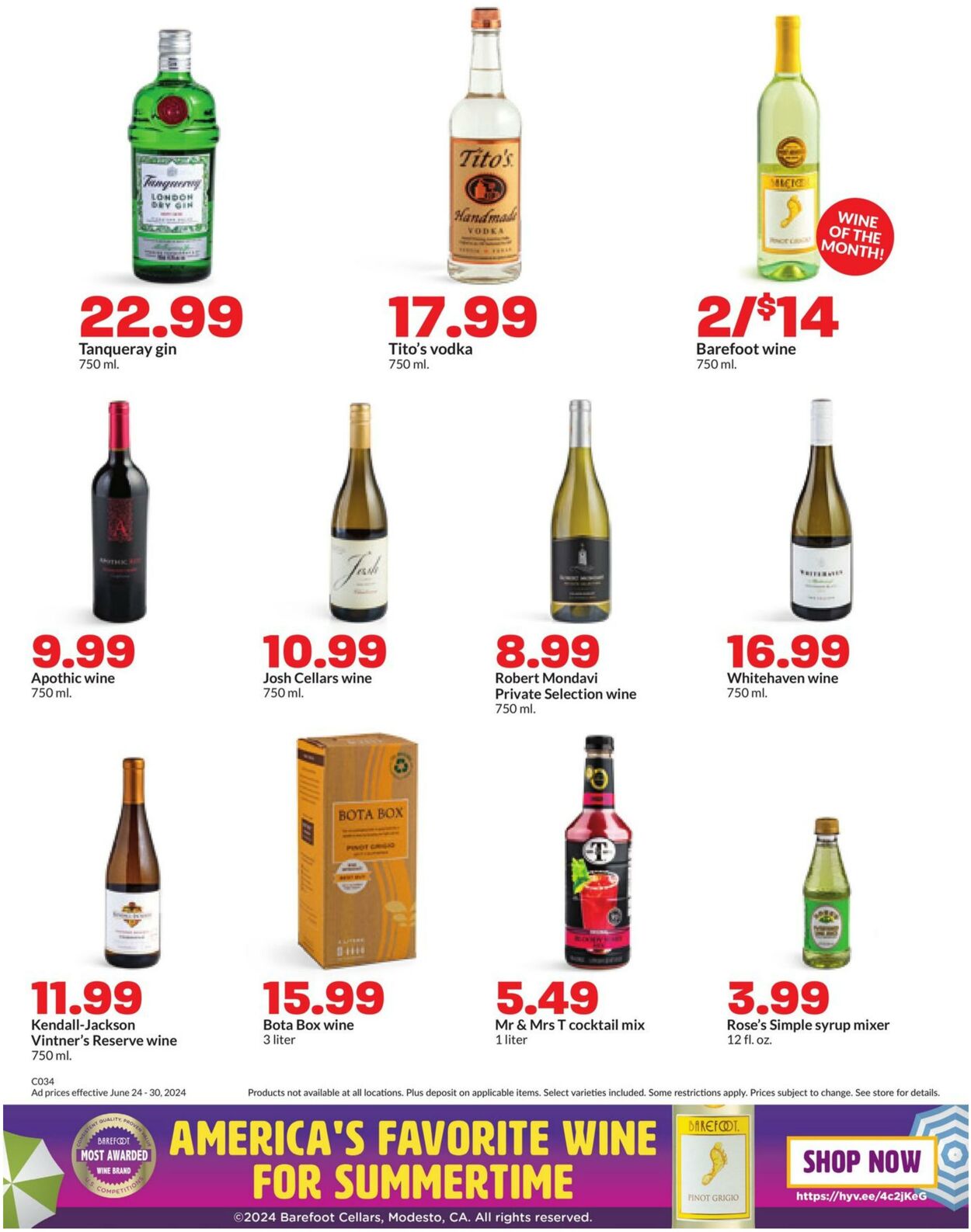 Weekly ad Hy-Vee 06/24/2024 - 06/30/2024