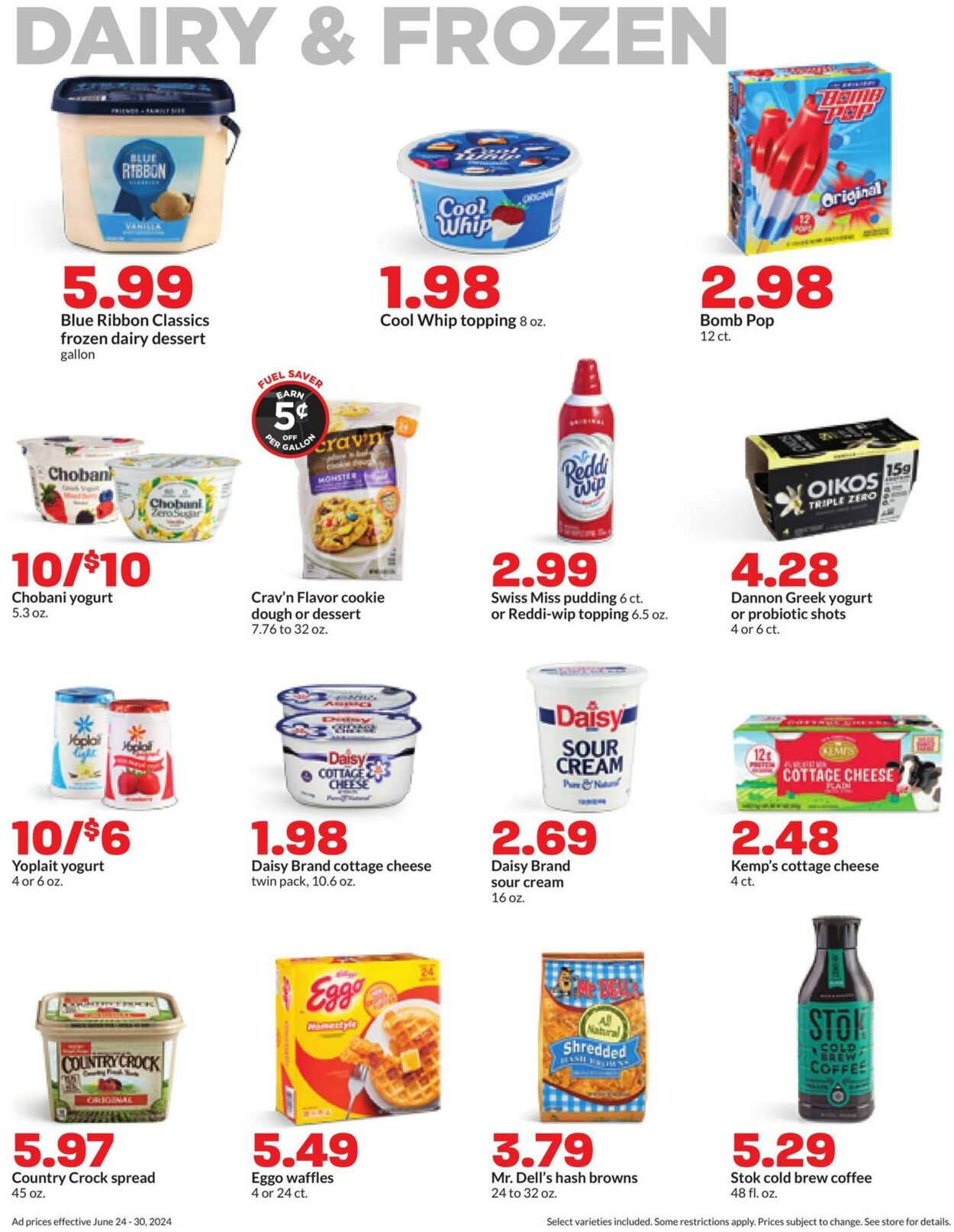 Weekly ad Hy-Vee 06/24/2024 - 06/30/2024