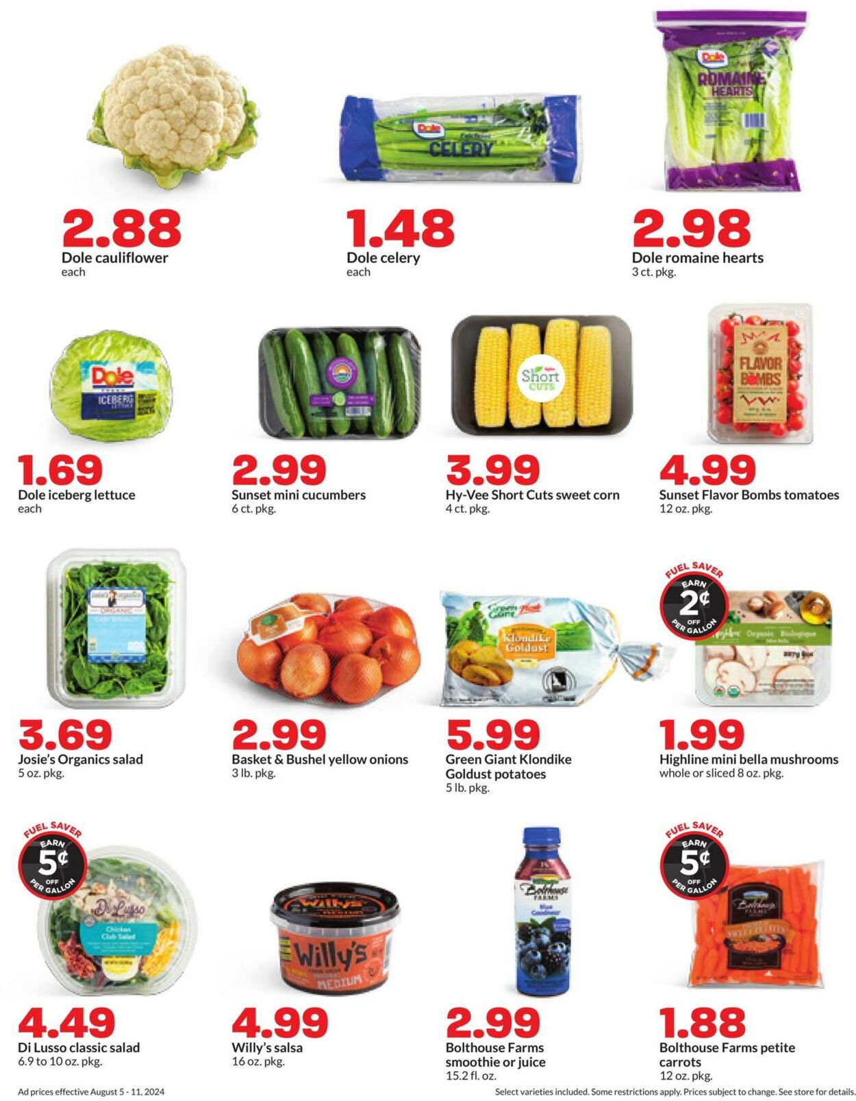 Weekly ad Hy-Vee 08/05/2024 - 08/11/2024