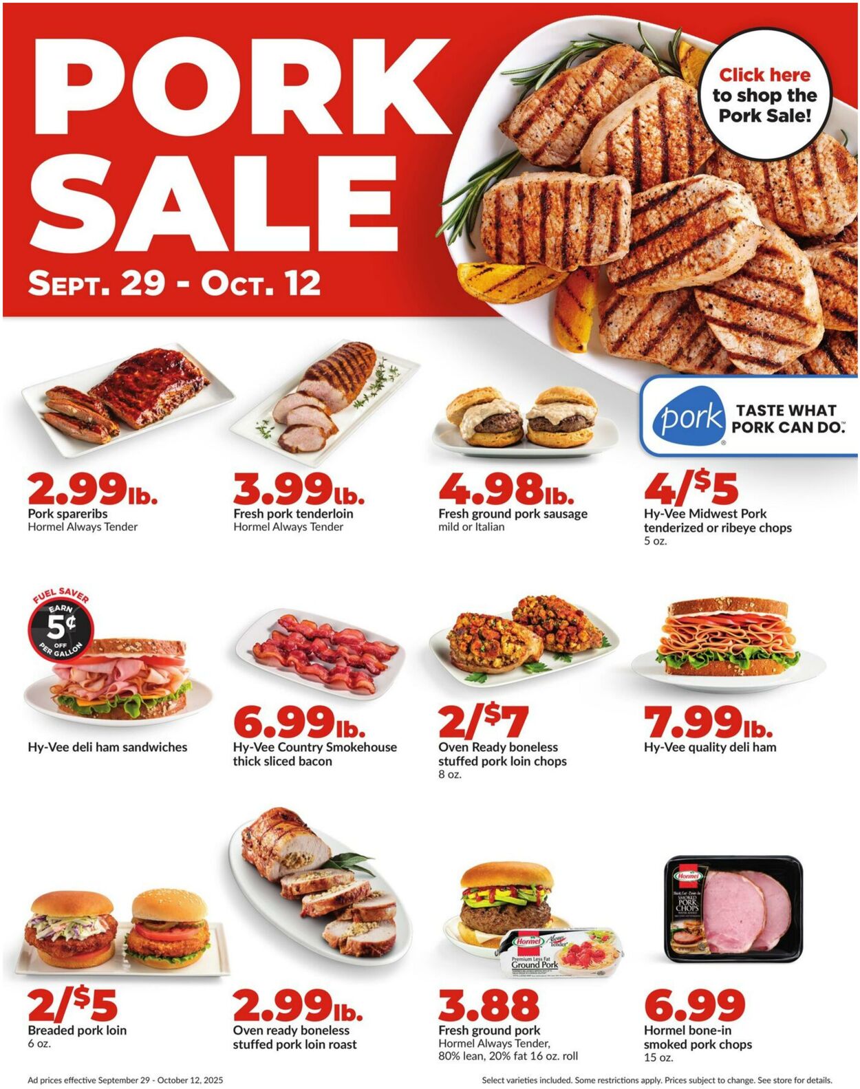 Weekly ad Hy-Vee 10/06/2025 - 10/12/2025