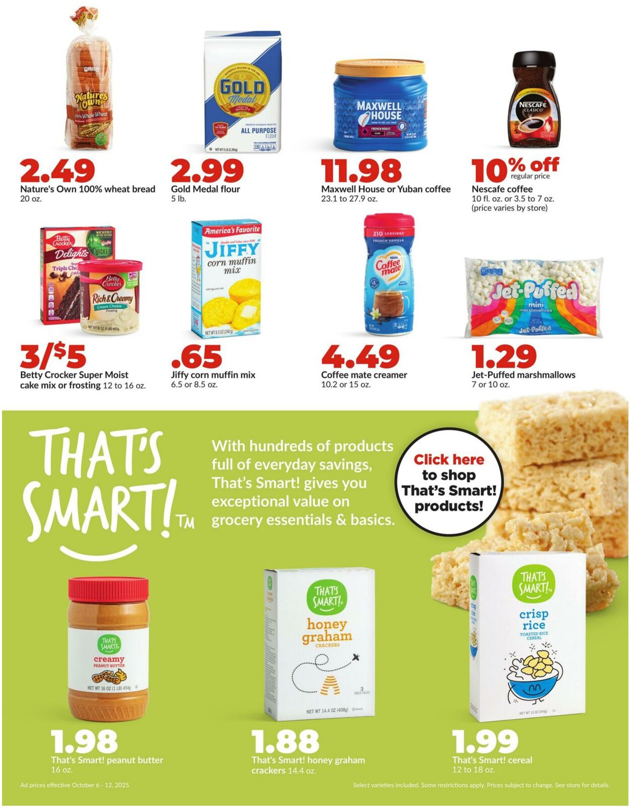 Weekly ad Hy-Vee 10/06/2025 - 10/12/2025