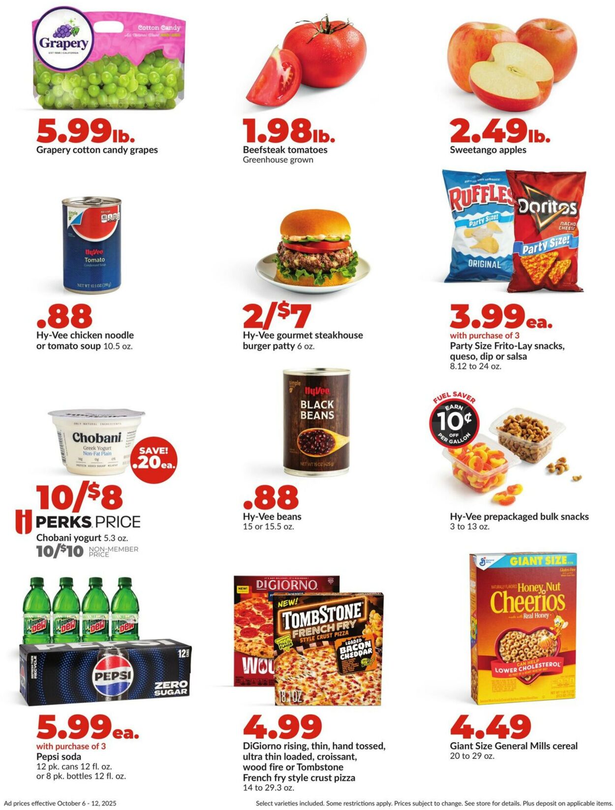 Weekly ad Hy-Vee 10/06/2025 - 10/12/2025