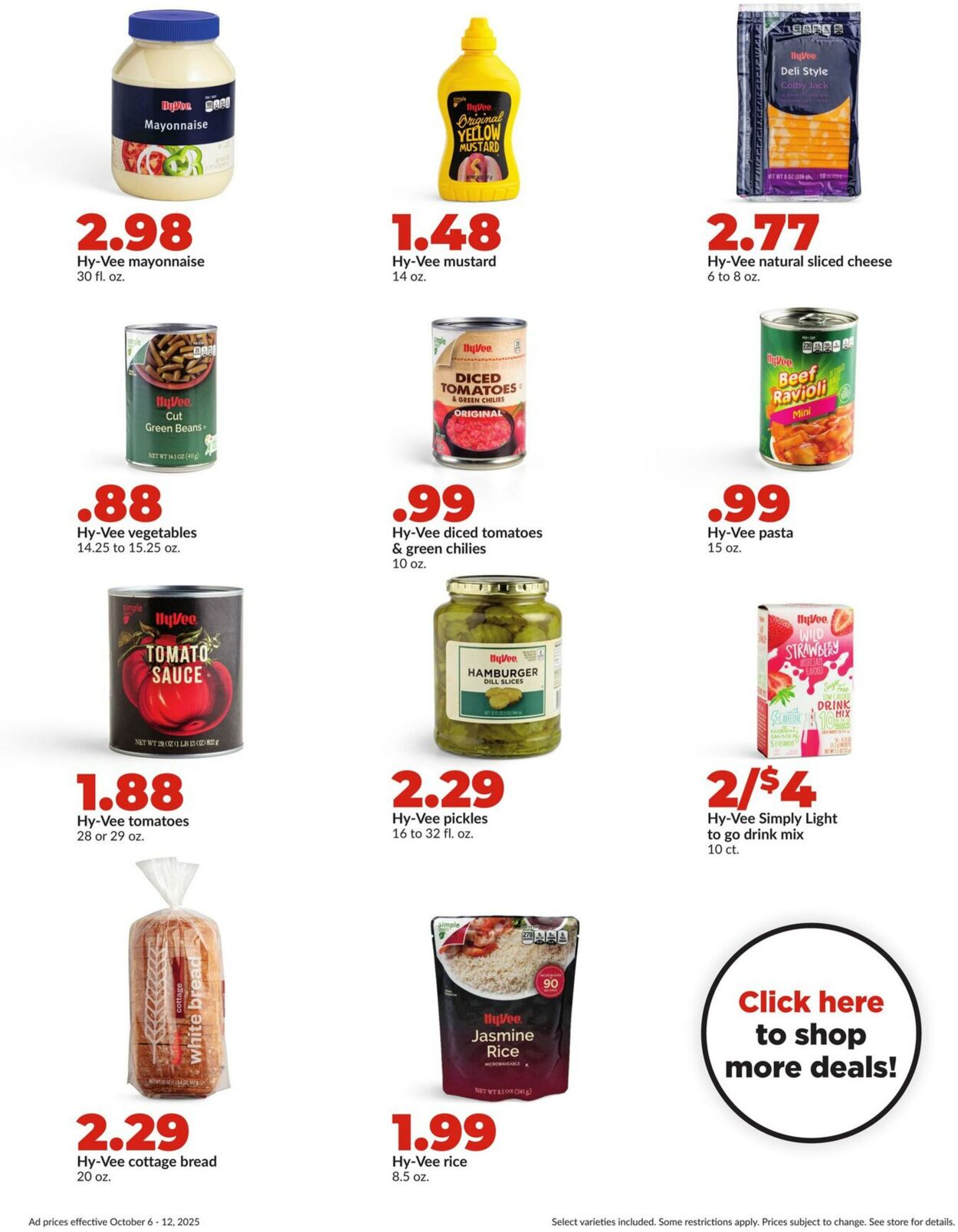 Weekly ad Hy-Vee 10/06/2025 - 10/12/2025