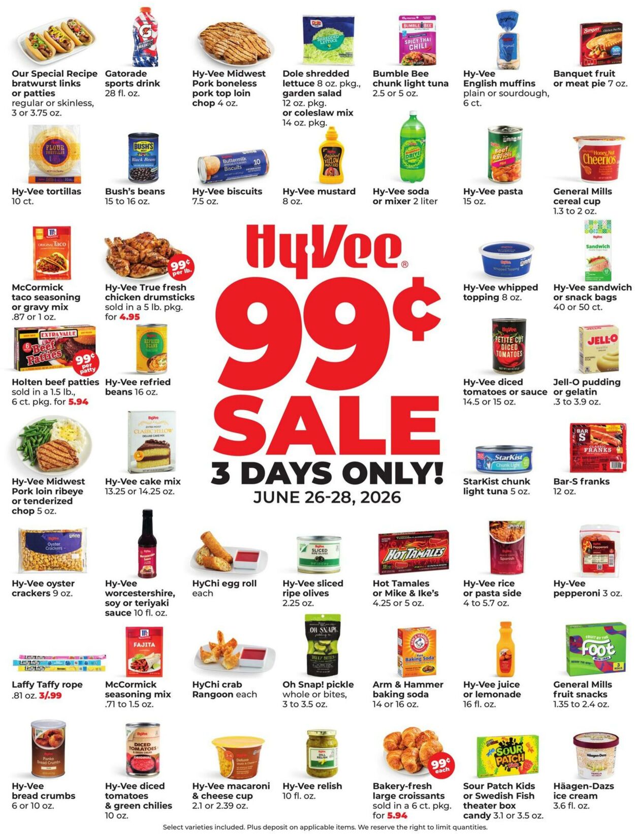 Weekly ad Hy-Vee 06/26/2026 - 06/28/2026