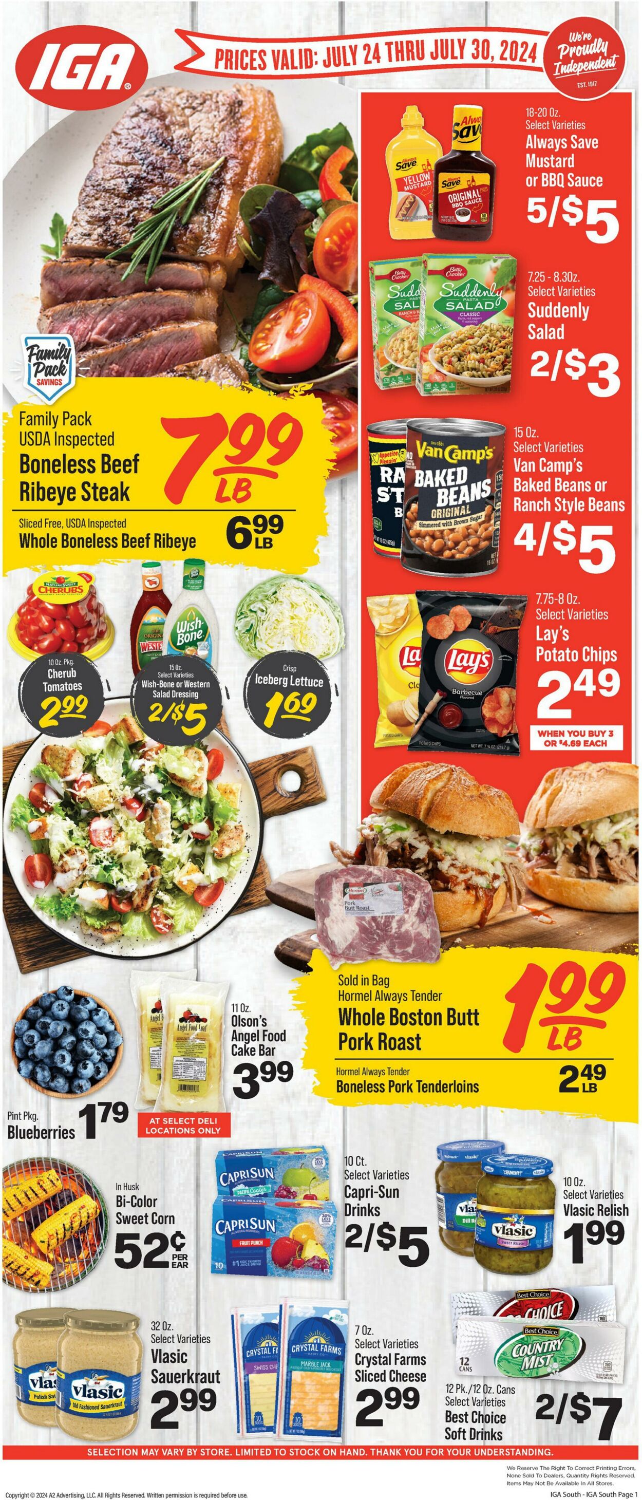 Weekly ad IGA 07/24/2024 - 07/30/2024