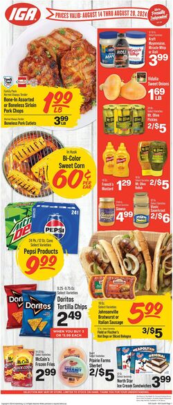 Weekly ad IGA 11/16/2022 - 11/29/2022