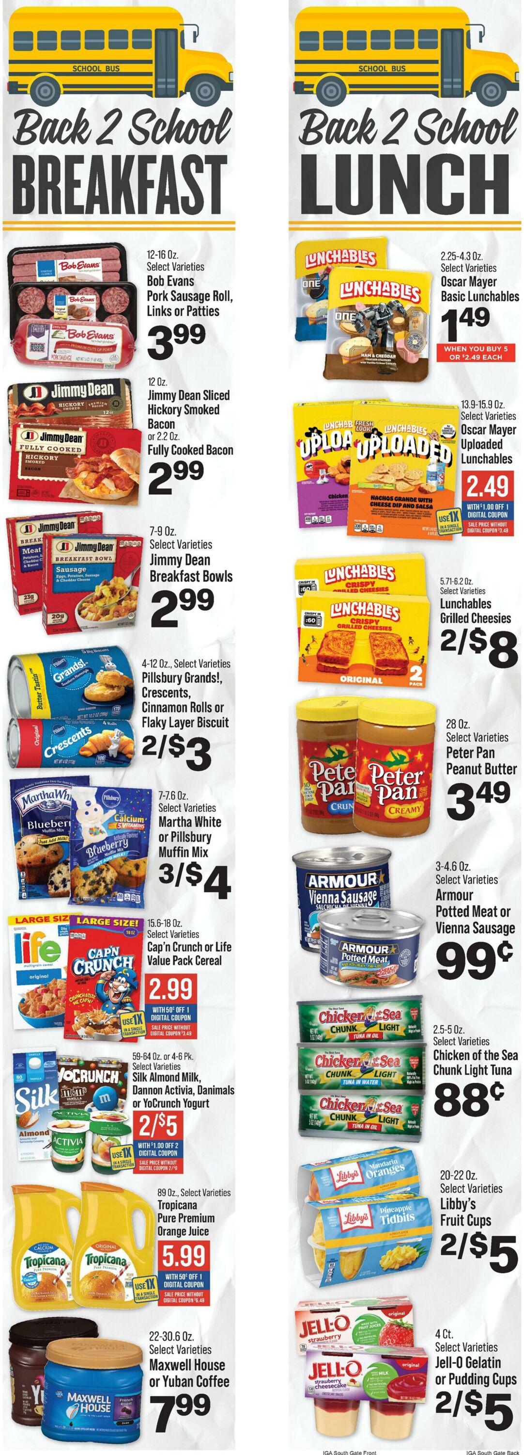 Weekly ad IGA 08/21/2024 - 08/27/2024