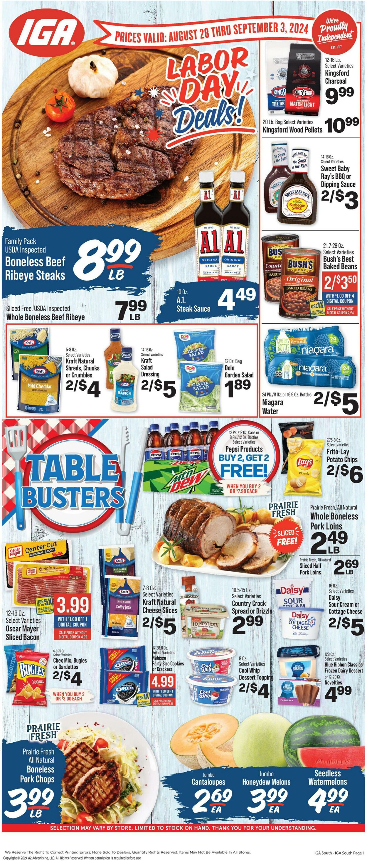 Weekly ad IGA 08/28/2024 - 09/03/2024