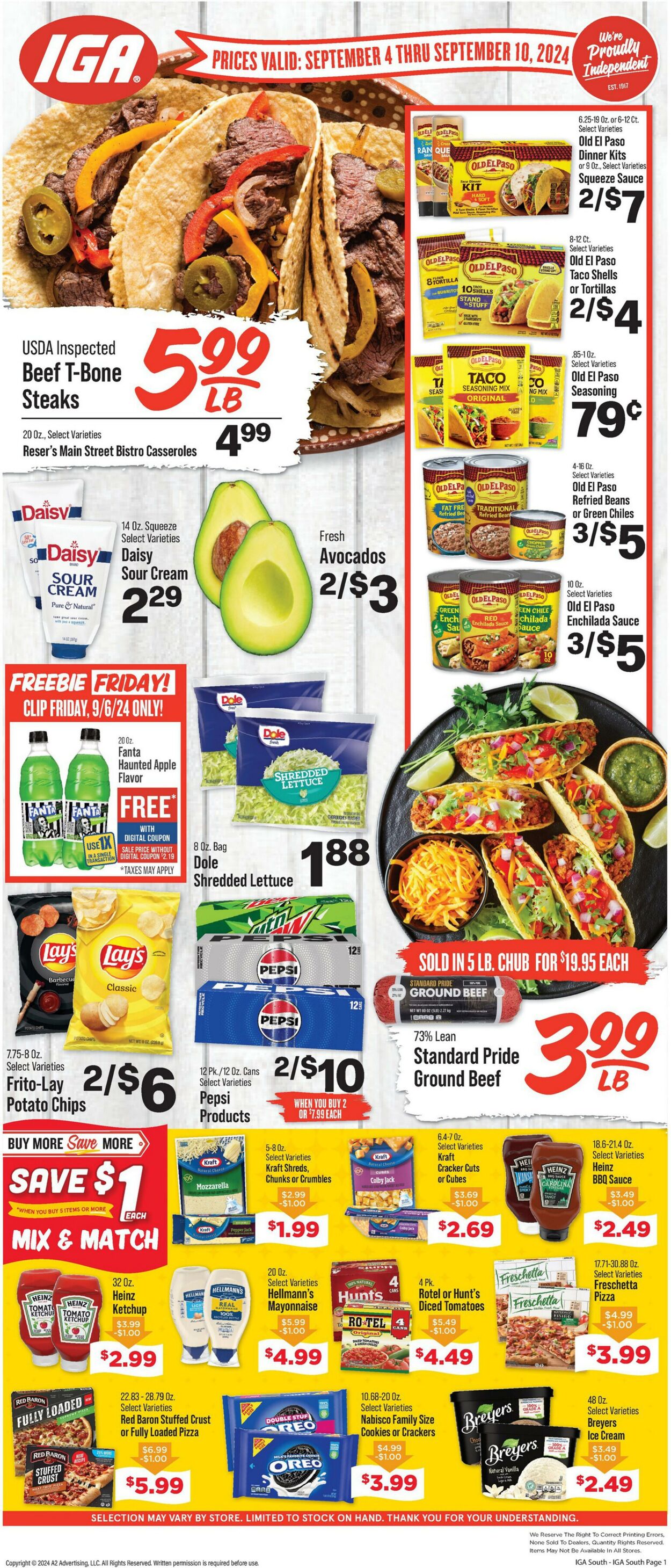 Weekly ad IGA 09/04/2024 - 09/10/2024