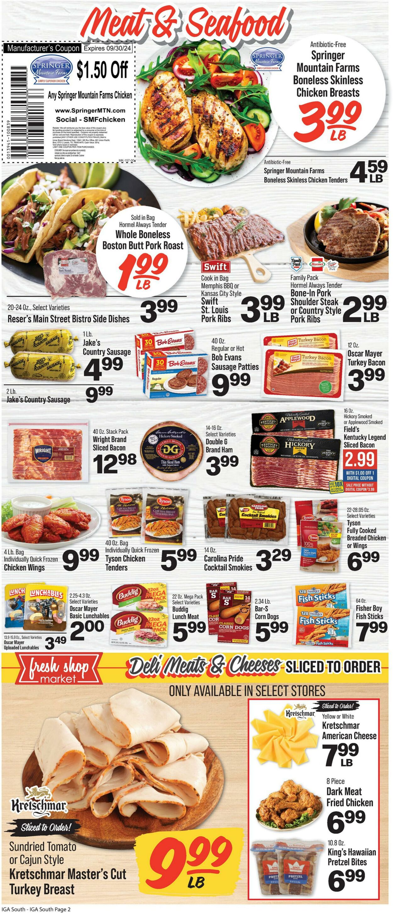 Weekly ad IGA 09/04/2024 - 09/10/2024