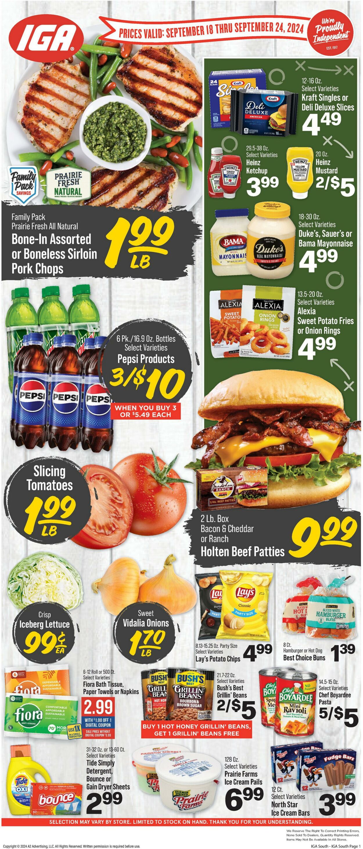 Weekly ad IGA 09/18/2024 - 09/24/2024