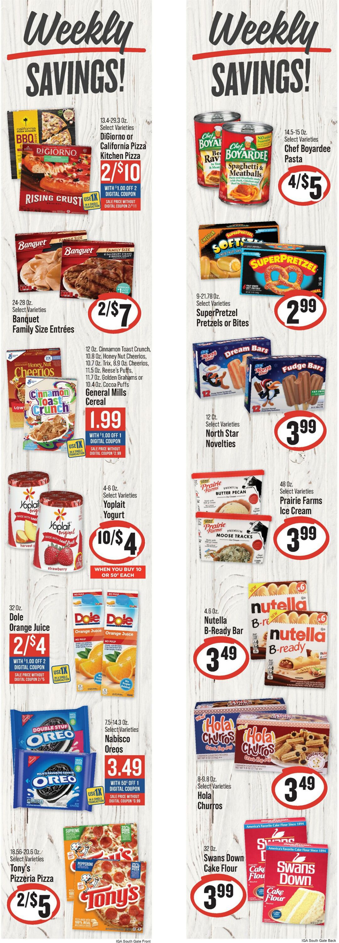 Weekly ad IGA 10/30/2024 - 11/05/2024