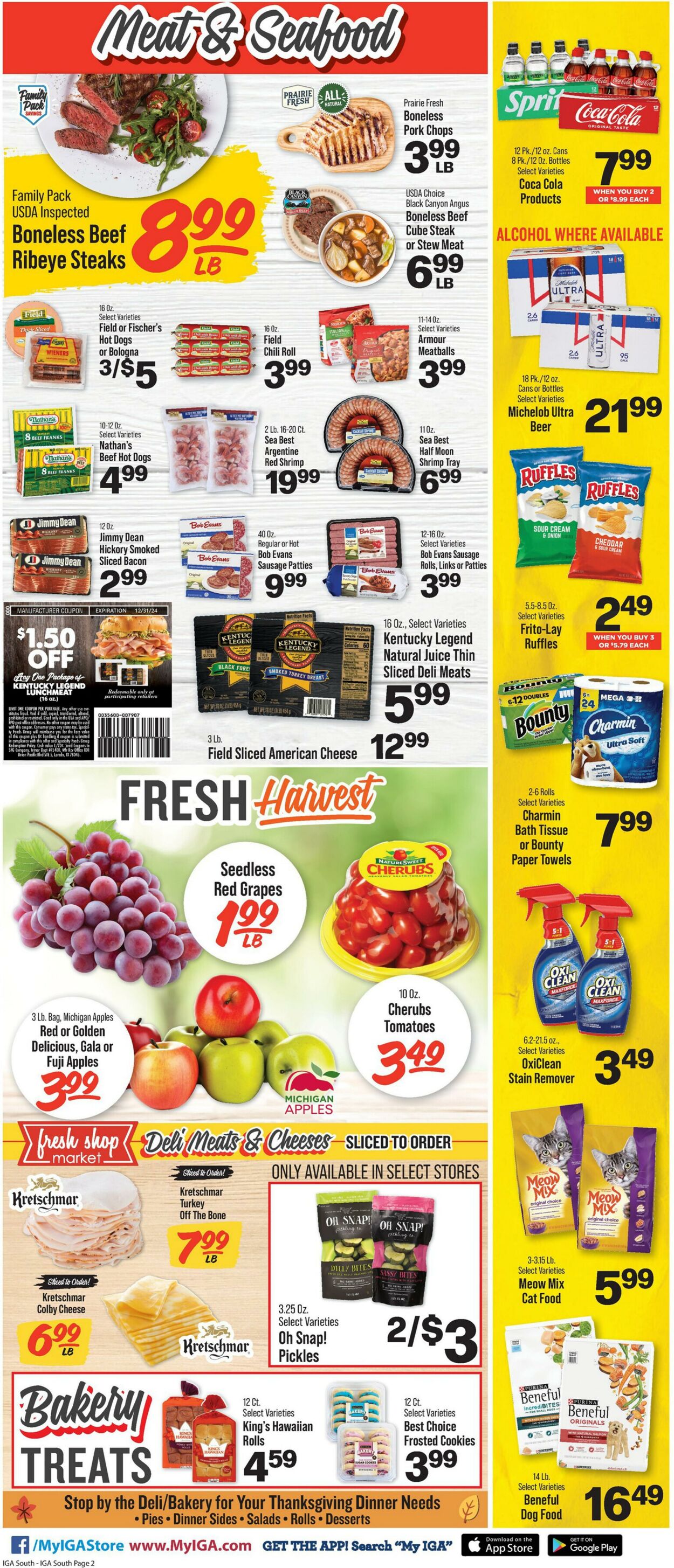 Weekly ad IGA 10/30/2024 - 11/05/2024