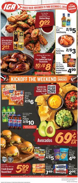 Weekly ad IGA 11/11/2024 - 11/17/2024