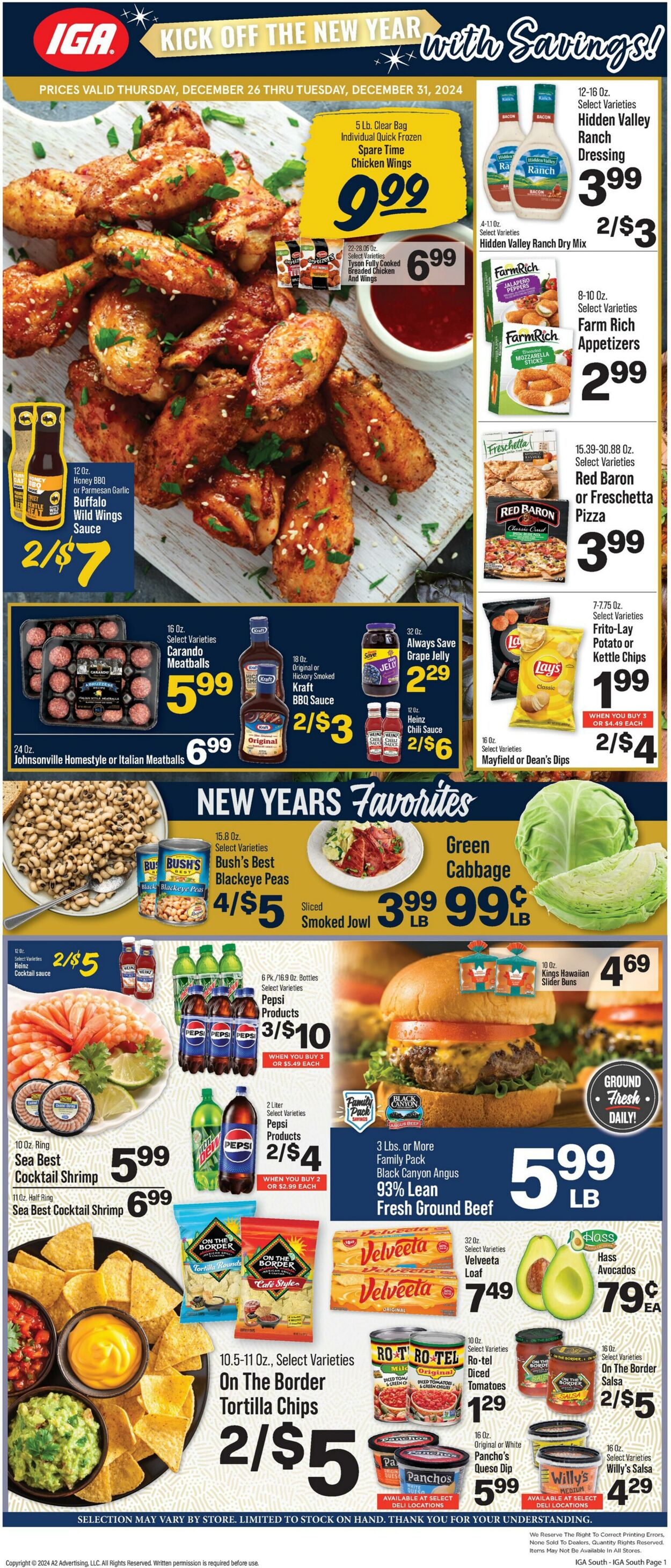 Weekly ad IGA 12/26/2024 - 12/31/2024