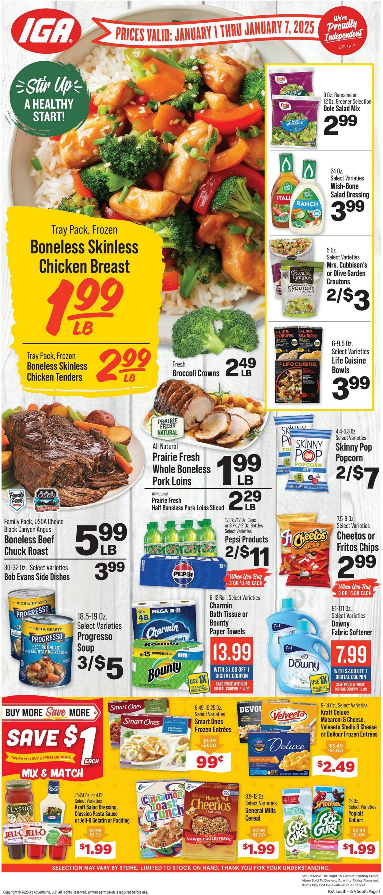 Weekly ad IGA 01/01/2025 - 01/07/2025