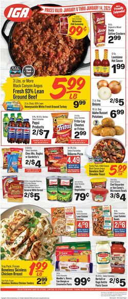 Weekly ad IGA 01/01/2025 - 01/07/2025