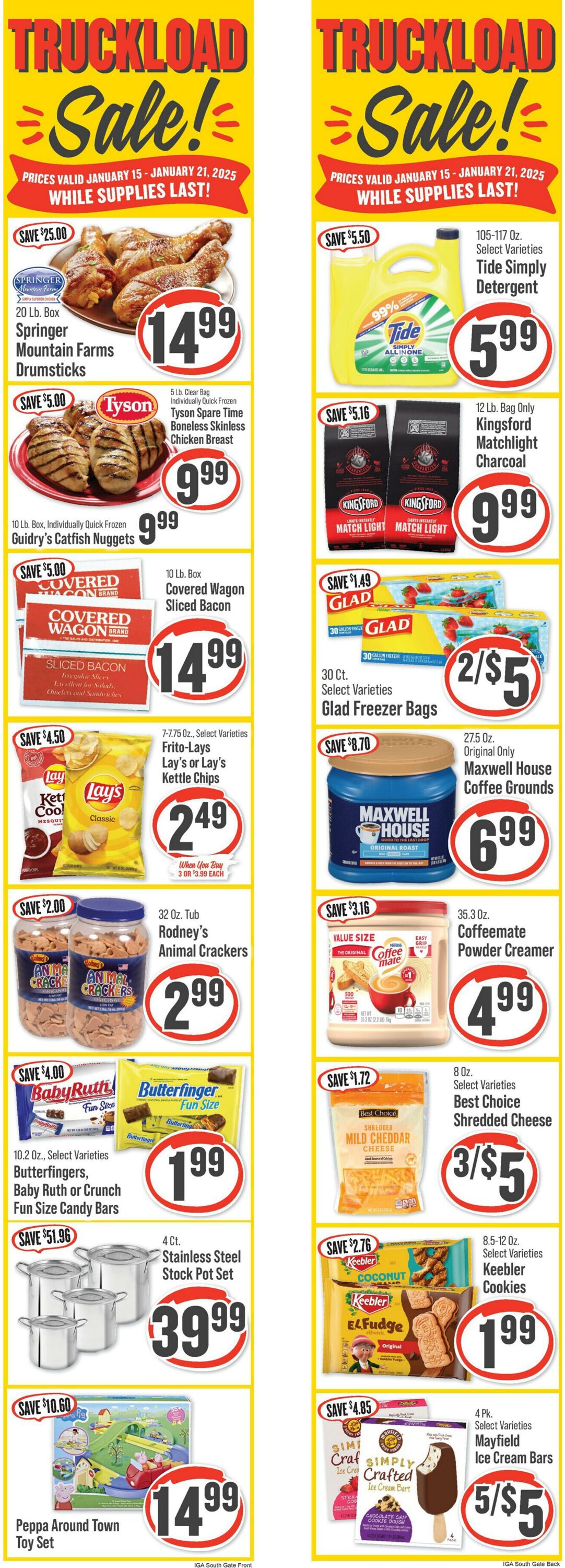 Weekly ad IGA 01/15/2025 - 01/21/2025